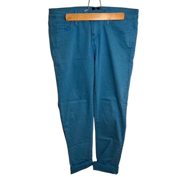 Just Black Addison Skinny Jean Colored Blue 29 - Picture 1 of 11